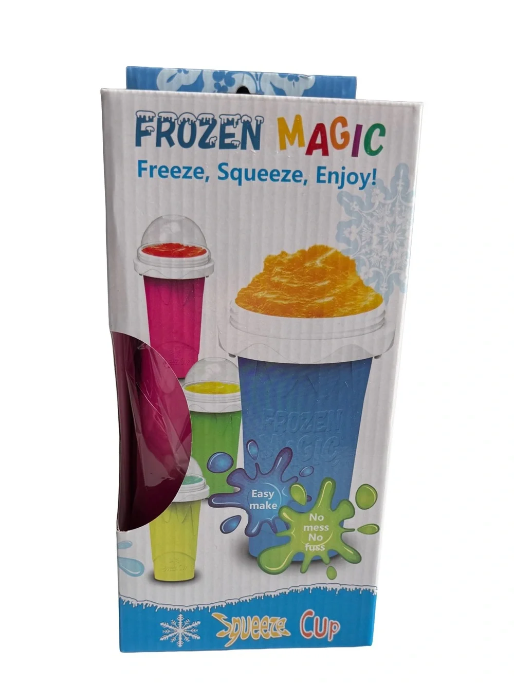 Frozen Magic Pink Squeeze Cup